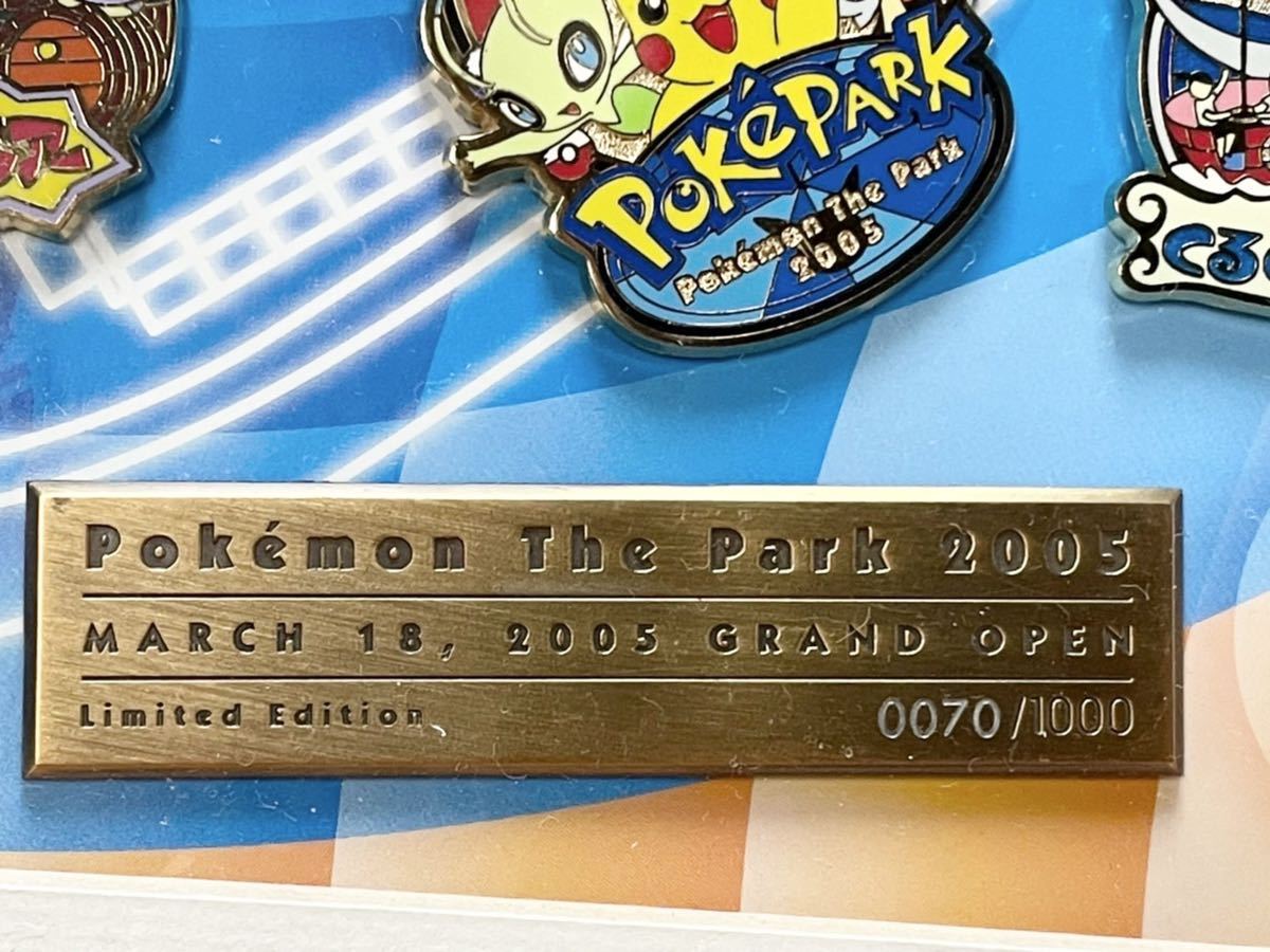 ポケモンパーク2005 限定ピンズ 限定1000セット ポケパーク レア 記念 Yahoo!オークション - 超希少 美品 Pokemon the park ポケモンザ