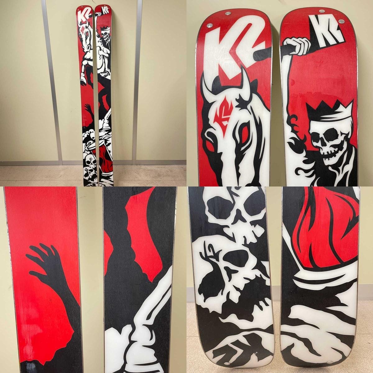 中古】ケーツー ヘルベント 179cm 2010年モデル ファットスキー