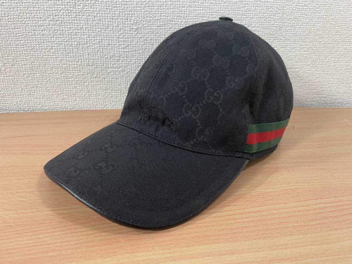 公式サイト公式サイトGUCCI グッチ GG柄 キャップ 帽子 XLサイズ