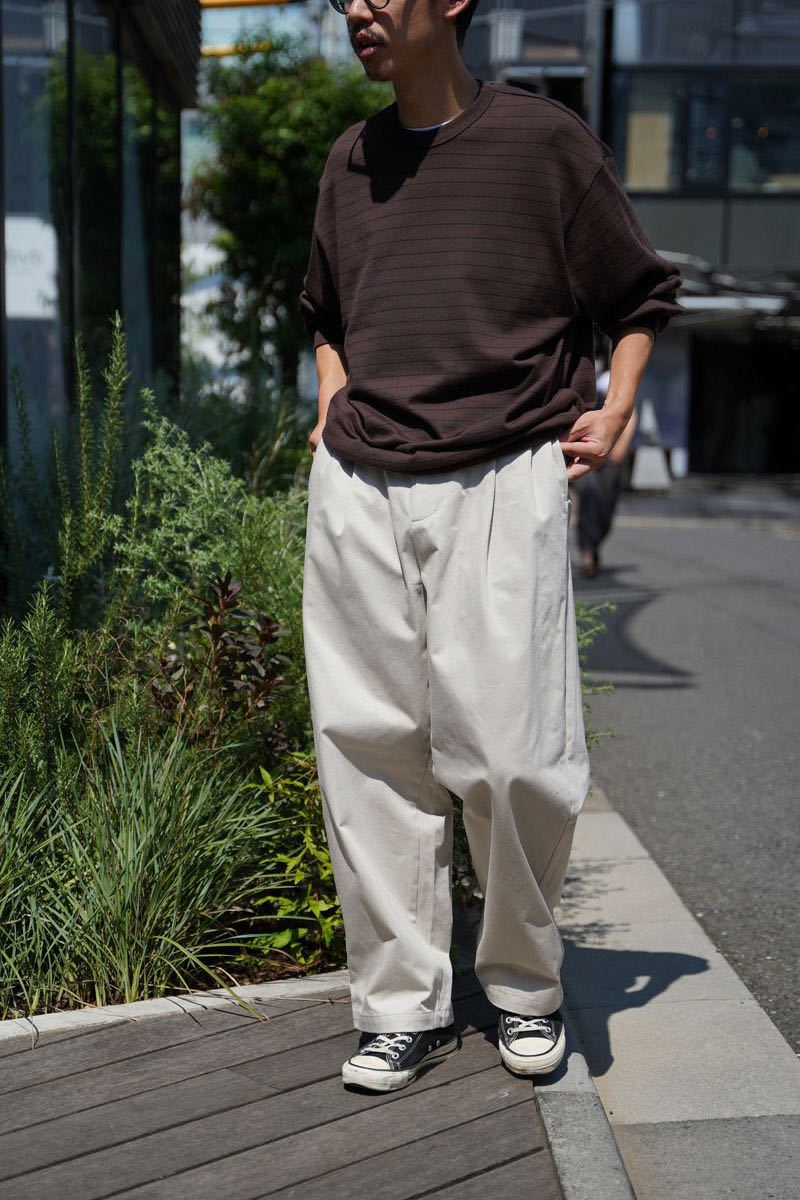 A.PRESSE アプレッセ Chino Trousers ネイビー 2 【50％OFF