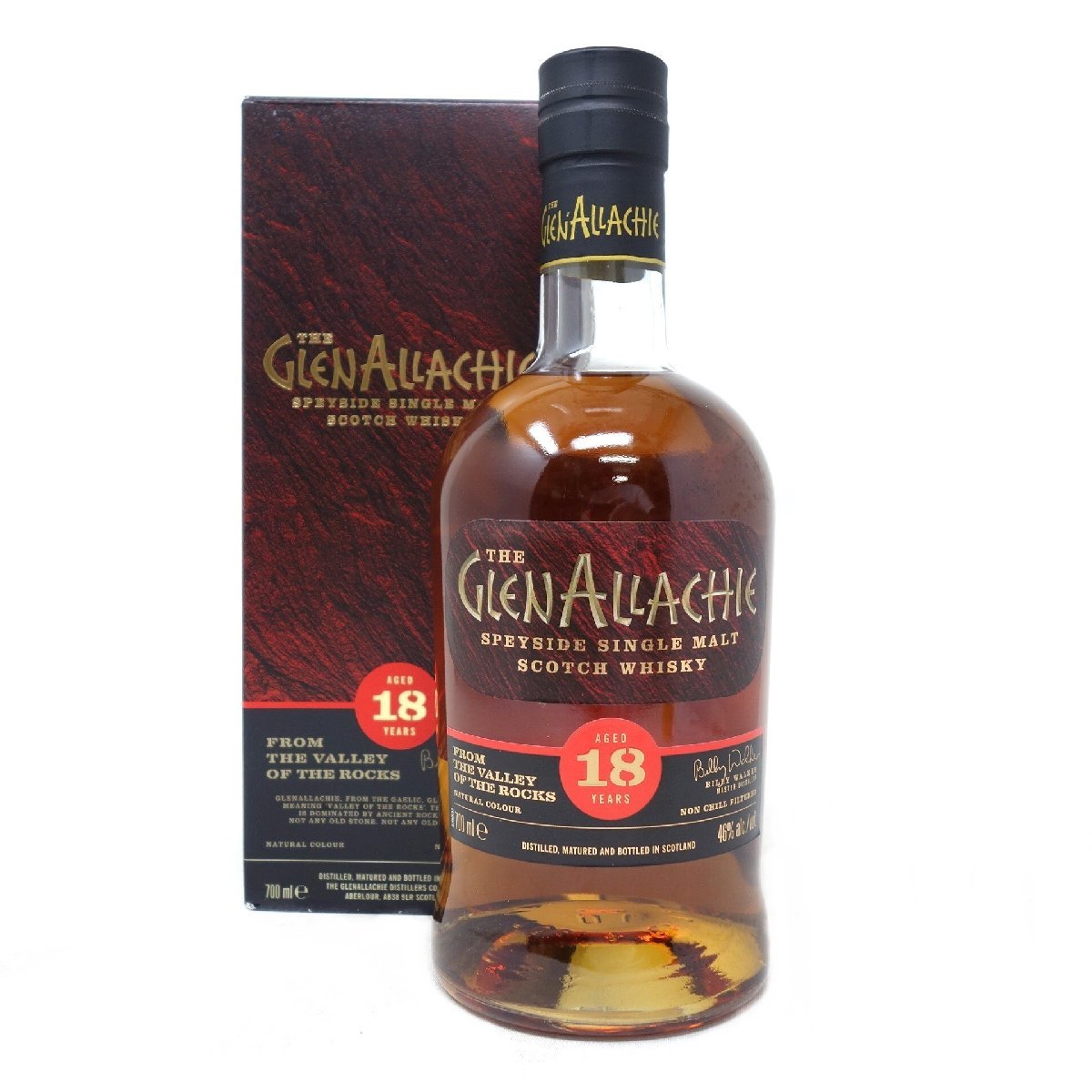 未開栓】グレンアラヒー 18年 700ml 46% GLEN ALLACHIE 箱付【B2