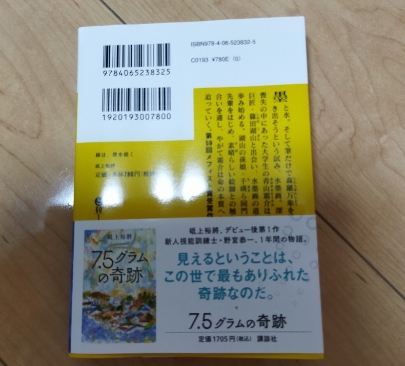 線は、僕を描く （講談社文庫　と６０－１） 砥上裕將／〔著〕