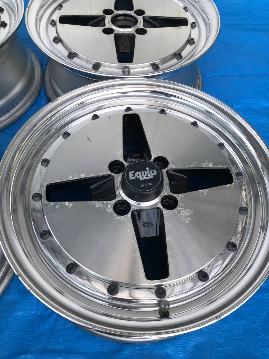 Yahoo!オークション - WORK エクイップ02 15インチ 6J オフセット+35
