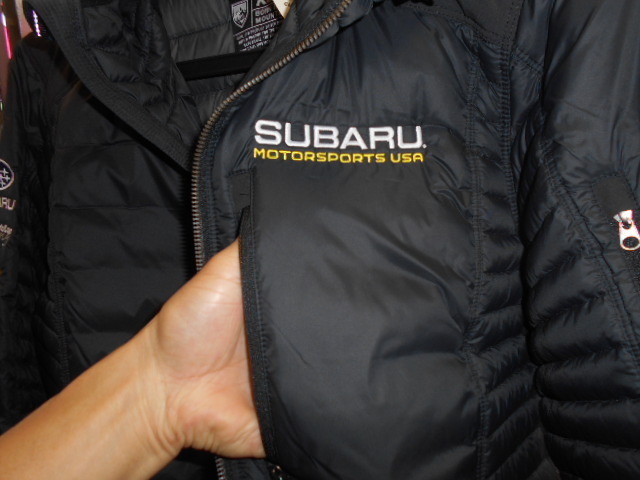 2019 SUBARU MOTARSPORTS USA オフィシャルチーム　Down Jacket (サイズL）*送料別途_画像2