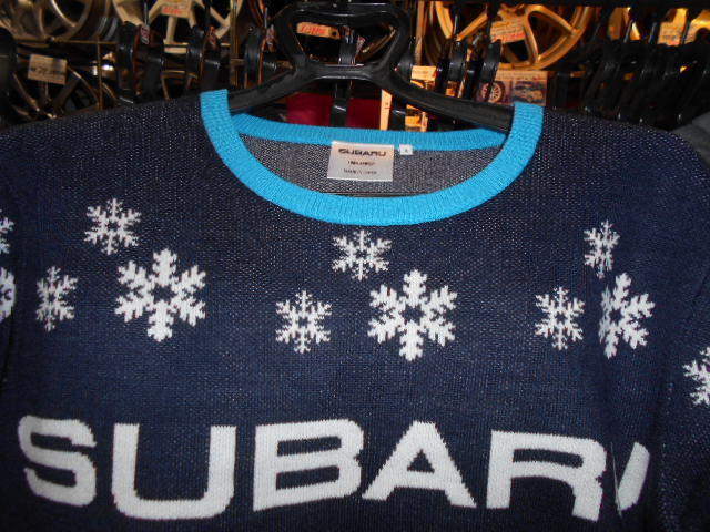 2020 SUBARU USA festival knitted sweater ( size XL)* postage extra .* regular goods 