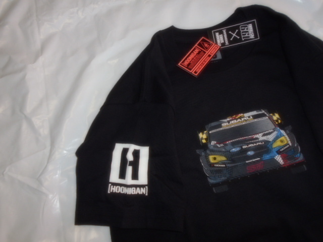 2021’ Subaru Motorsports USA X Hoonigan Gymkhana STi Front & Back Tシャツ　サイズL　　　　　　*送料別途_画像6