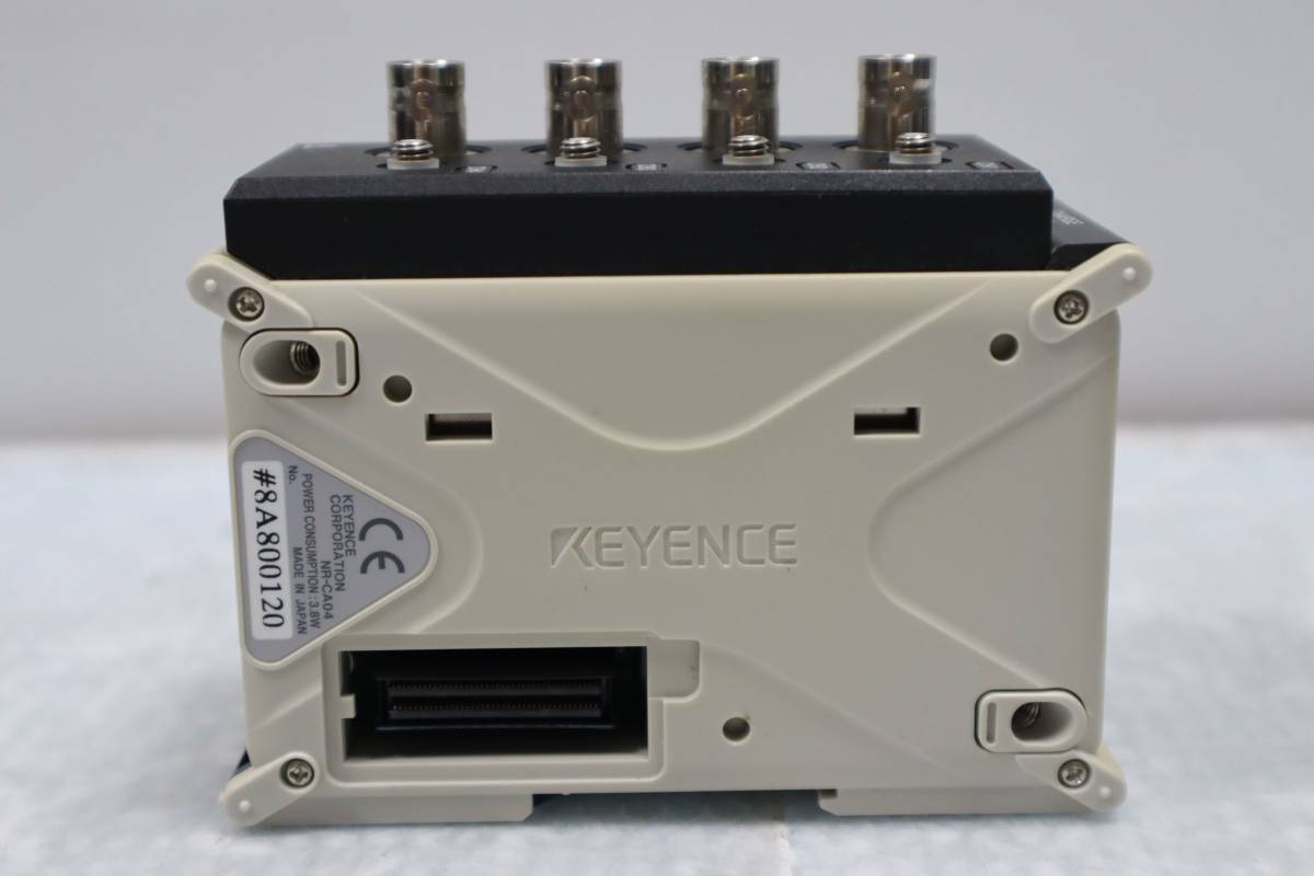 CB5730 N 【送料無料】KEYENCE / キーエンス 加速度計測ユニット NR-CA04 動作保証_画像3