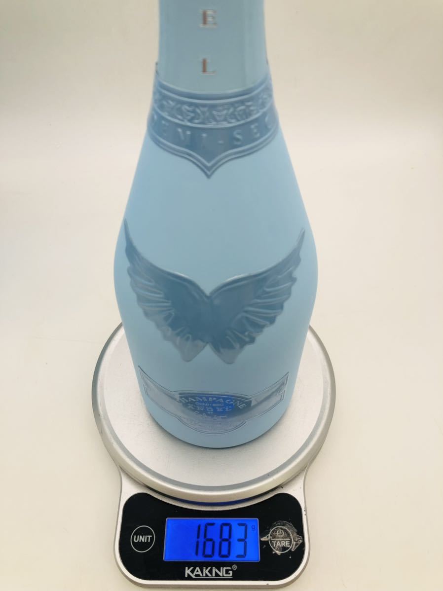 未開栓】ANGEL CHAMPAGNE エンジェルシャンパン ドゥミセック ブルー