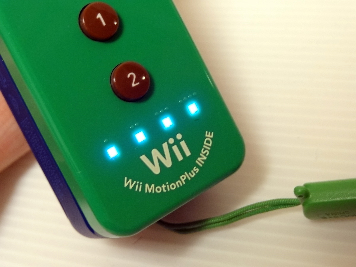 Wii u リモコンプラスセット RVL-036 MARIO LUIGI/マリオ ルイージ モーションプラス 任天堂 動作品_画像5