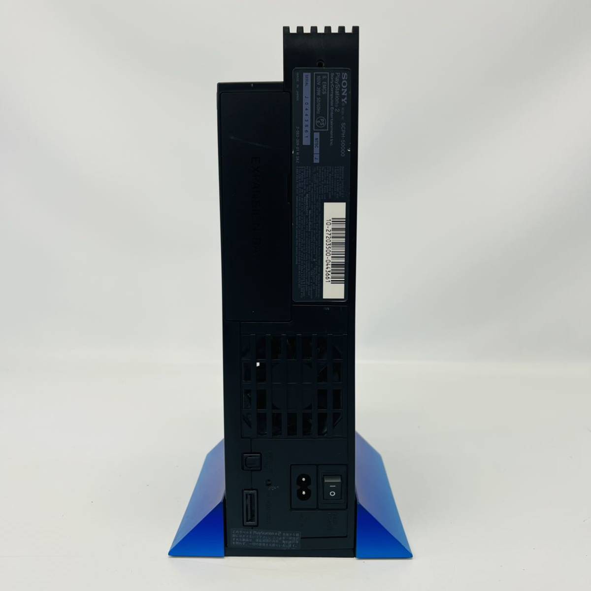 ☆1円～☆ SONY ソニー PlayStation2 PS2 本体 SCPH-50000 ブラック プレステ2 動作確認済み コントローラー 縦置きスタンド 一式 セット_画像4