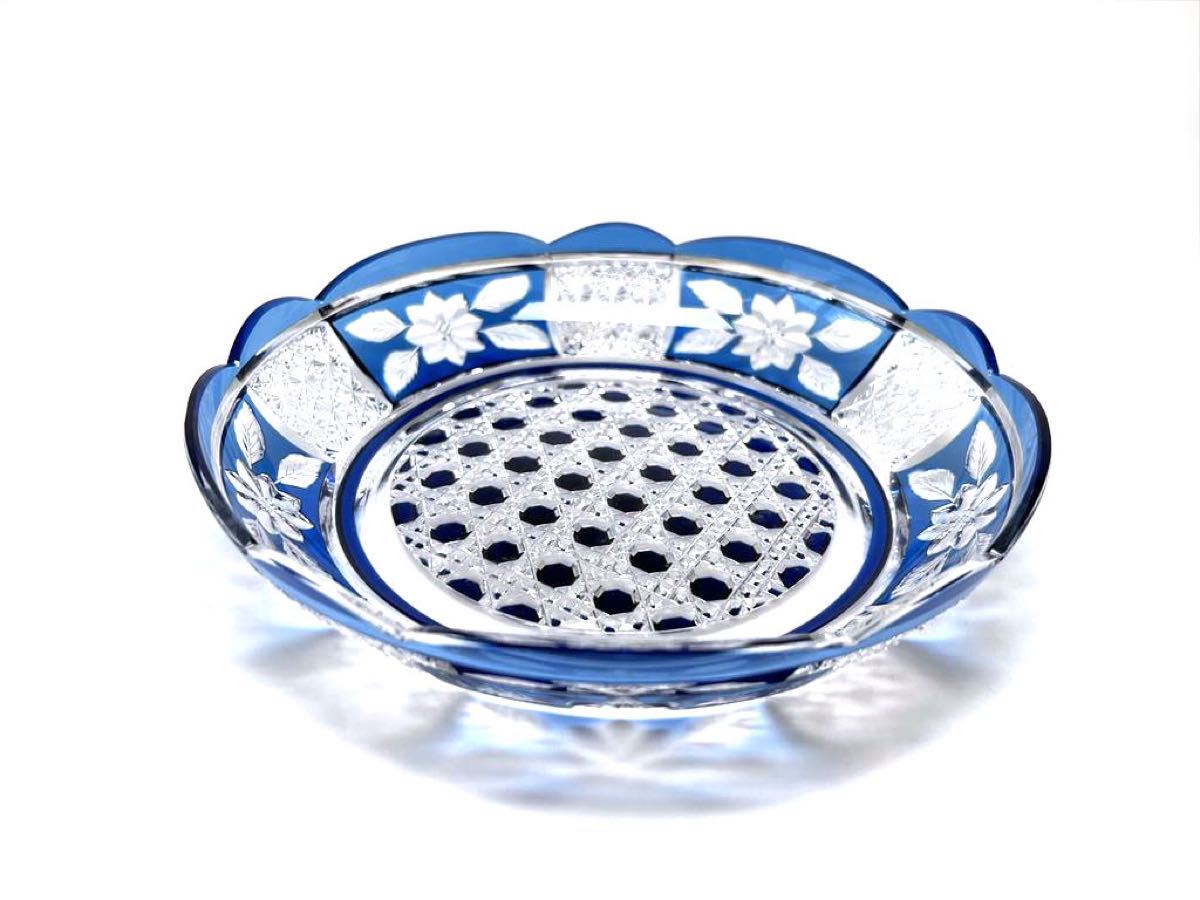 値下!【美品】江戸切子 南端久司 高杯皿 | labiela.com