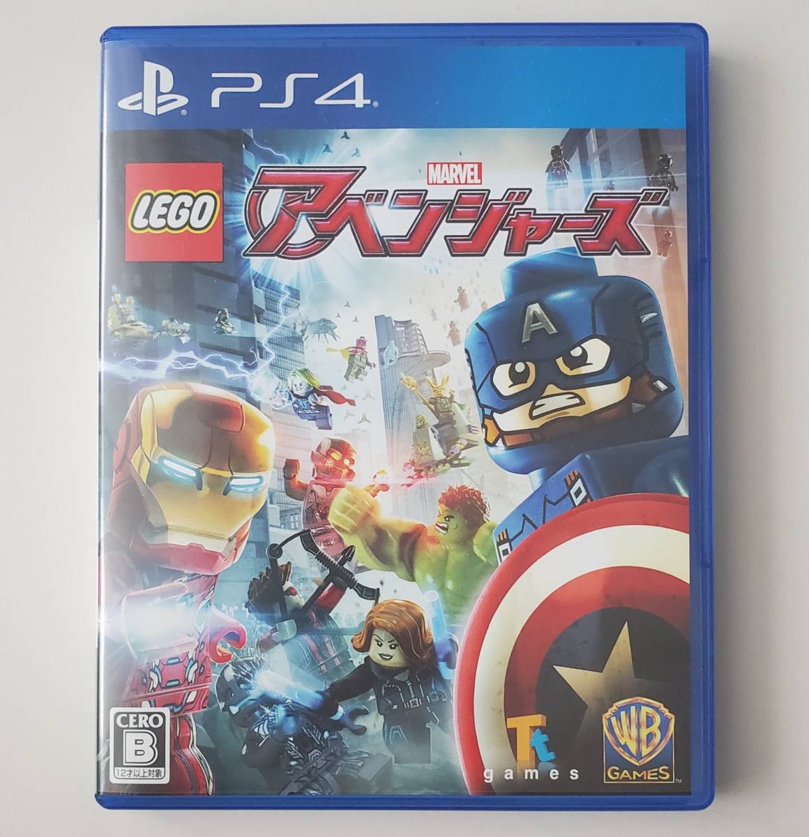 PS4『LEGO マーベル アベンジャーズ』日本国内正規盤 レゴ アイアンマン キャプテン・アメリカ ソー ハルク ブラックウィドウ ホークアイ_画像1