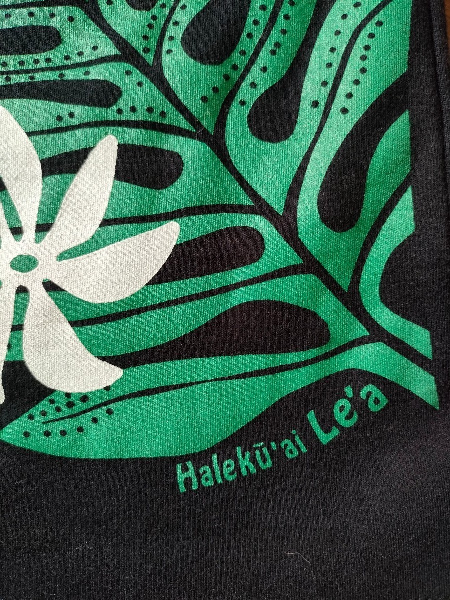 Haleku'aiLe'a ハレクーアイレア　タンクトップ 黒　フラ　ハワイ　ALOHA HAWAII