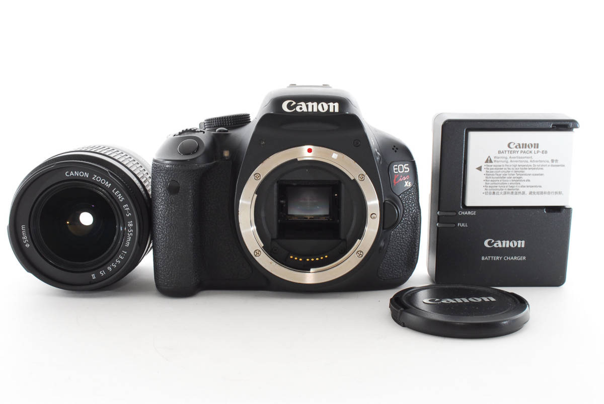 ☆実用品☆ Canon キヤノン EOS Kiss X5 EF-S 18-55mm F3.5-5.6 IS II
