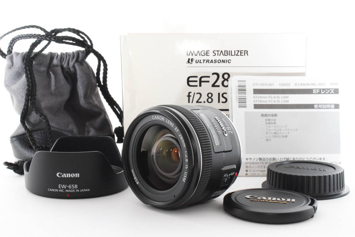 ☆極上美品☆ CANON キヤノン EF 28mm F2.8 IS USM #7010 | sweatreno.com