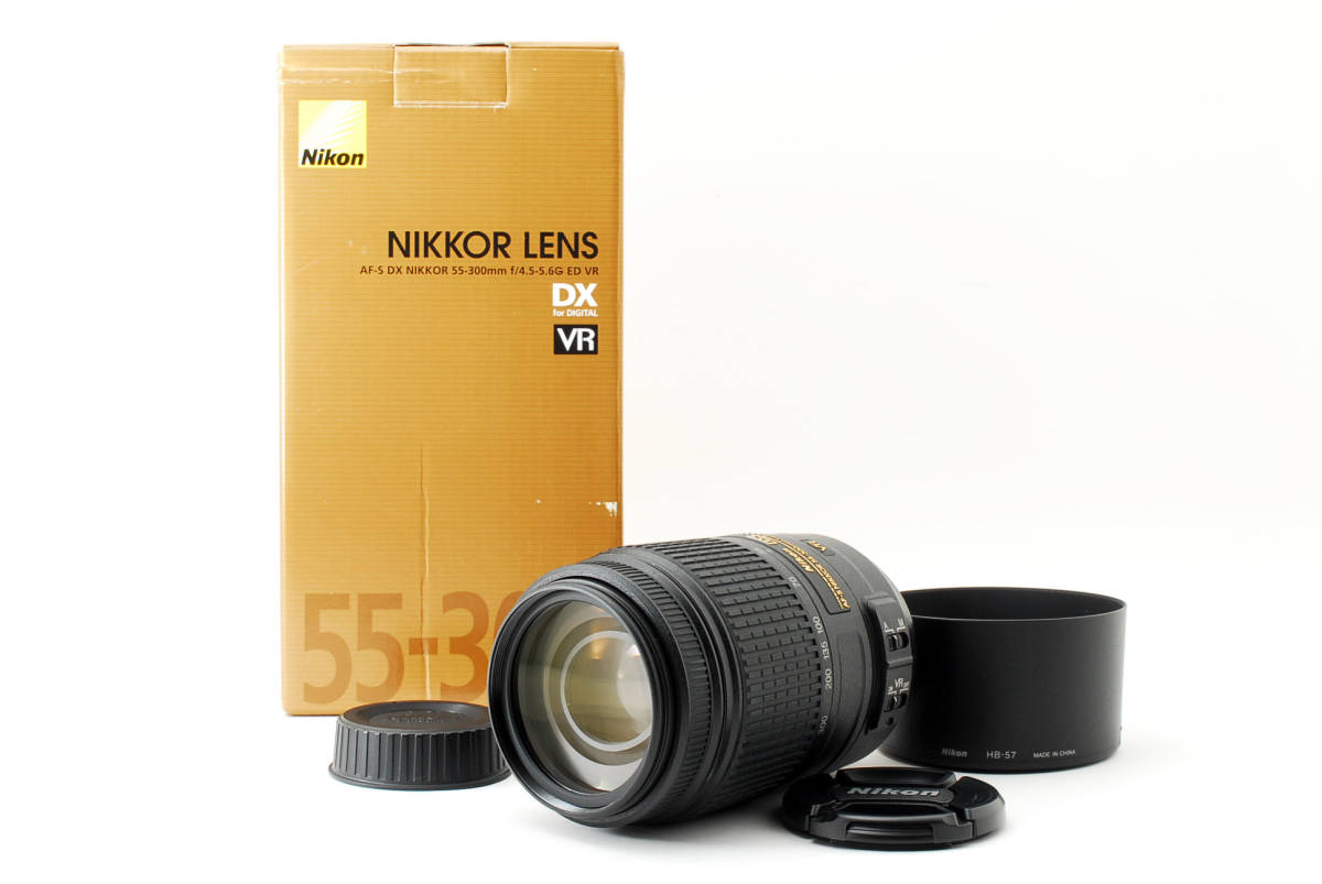 ☆極上美品☆ Nikon ニコン DX AF-S NIKKOR 55-300mm F4.5-5.6G ED VR