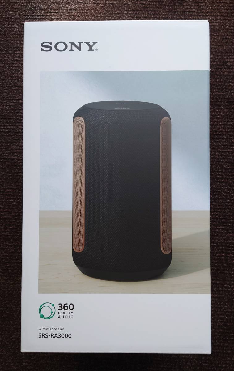SONY SRS-RA3000 ワイヤレススピーカー ブラック www.irudilab.com