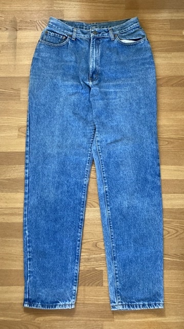 美色☆ 80's VINTAGE USA製 Levi's リーバイス 505 内股シングル デニムパンツ 845刻印 ヴィンテージ 古着 87年製_画像6