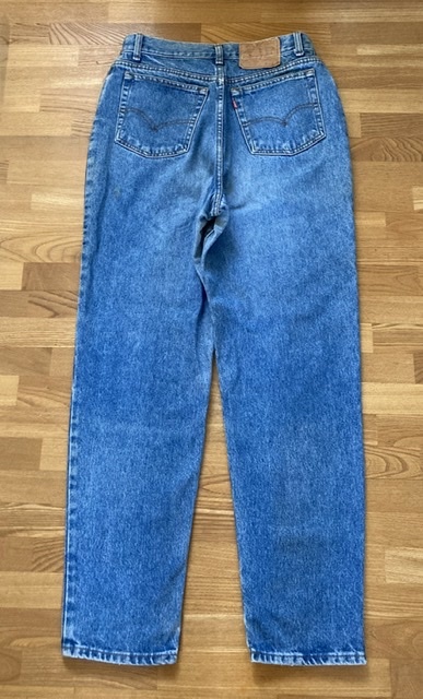 美色☆ 80's VINTAGE USA製 Levi's リーバイス 505 内股シングル デニムパンツ 845刻印 ヴィンテージ 古着 87年製_画像7