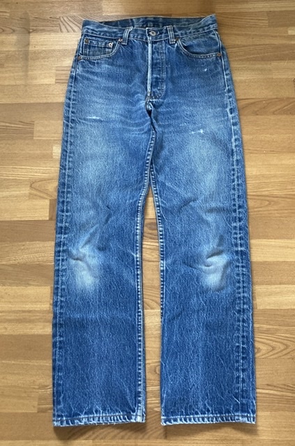 美色☆ 80's LEVIS リーバイス 501xx 初期 赤文字 デニムパンツ 刻印524 ヴィンテージ 古着 88年製