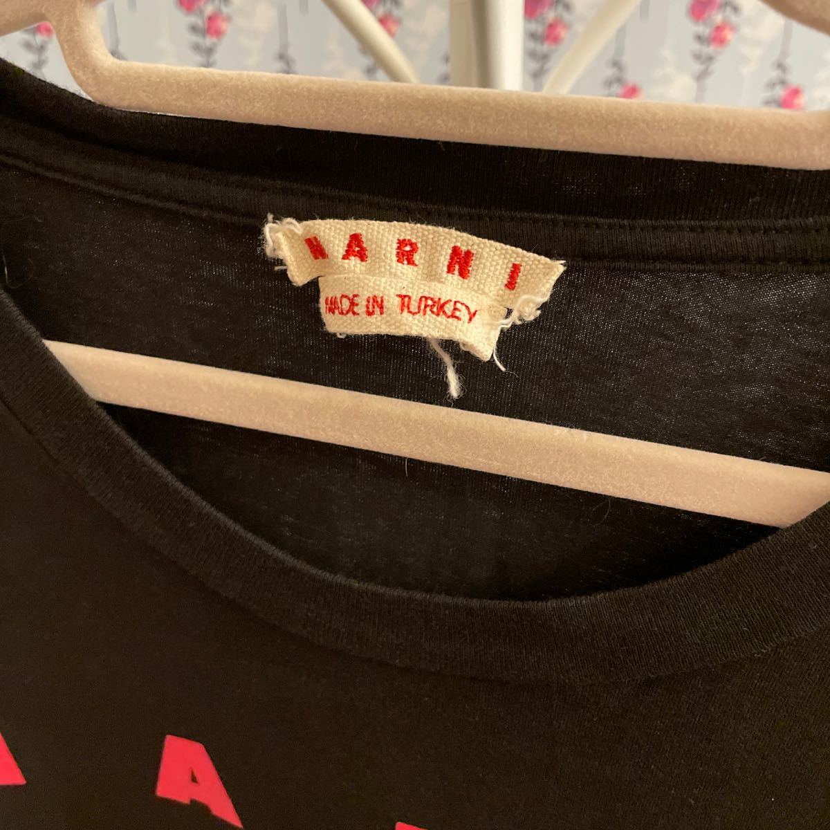 人気特価激安 SILK100% サーモンPINK チェーン総柄プリント シャツ