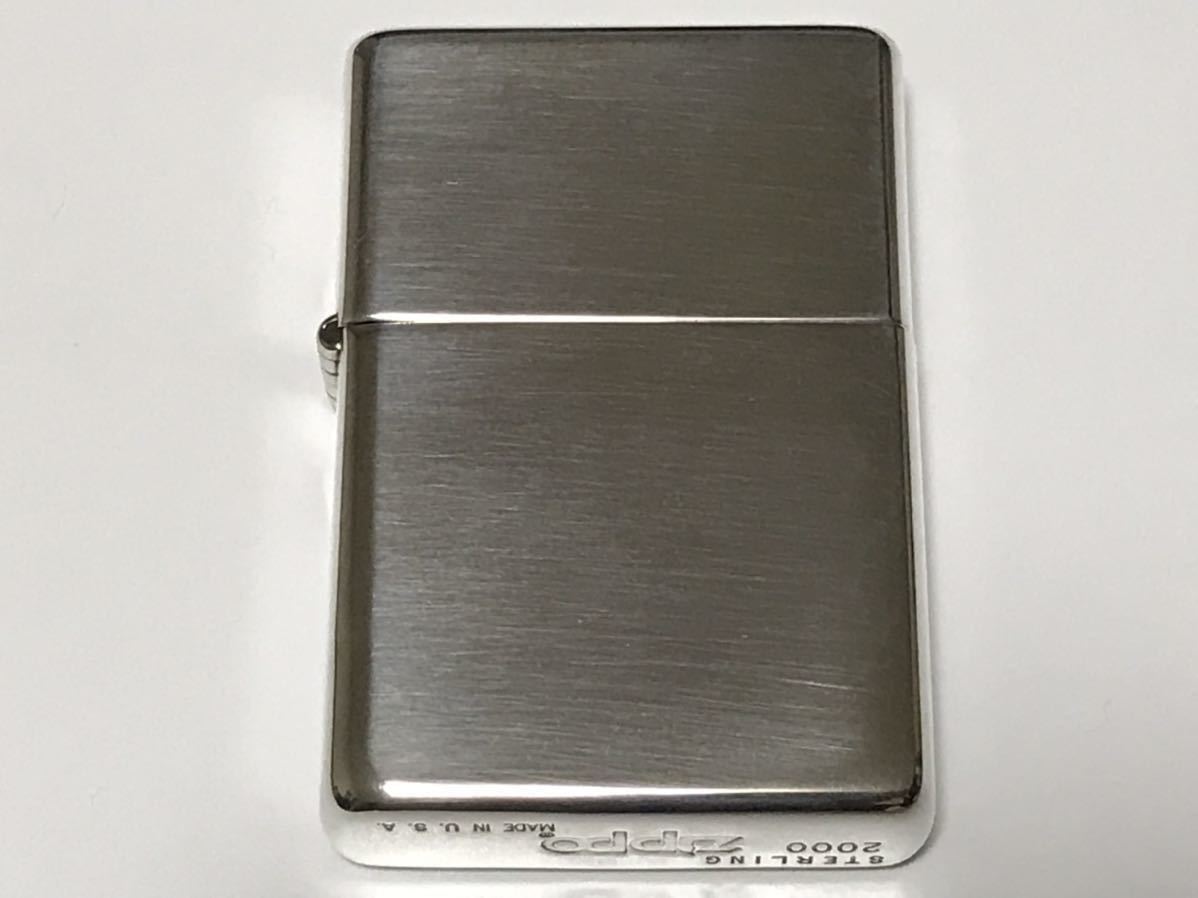 未使用】ZIPPO ジッポー STERLING SILVER スターリング シルバー 純銀