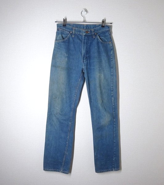 F 【70s ビンテージ】Wrangler ラングラー デニムパンツ 32×34
