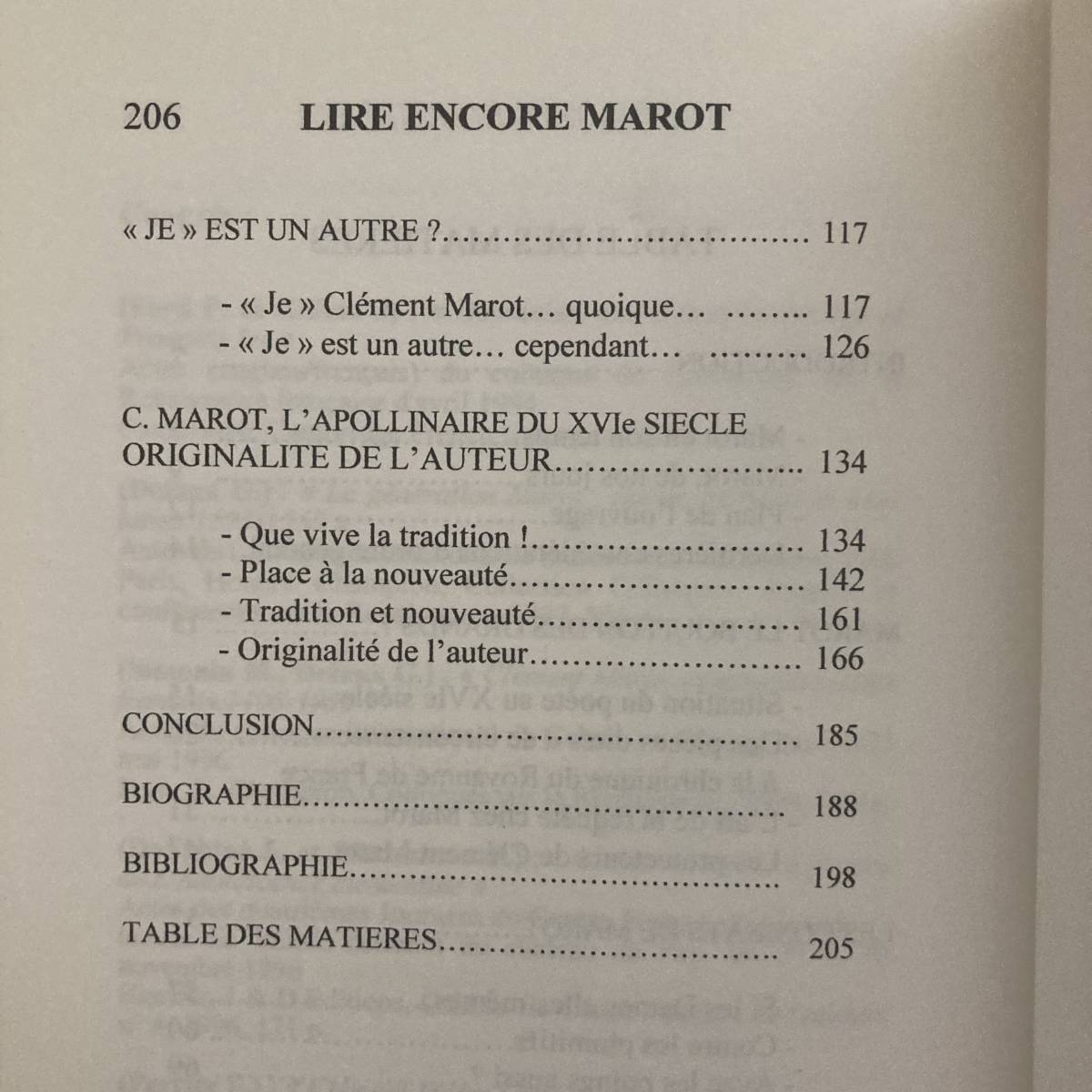【仏語洋書】LIRE ENCORE MAROT / Simone Domange（著）【クレマン・マロ ルネサンス期フランス文学】_画像4