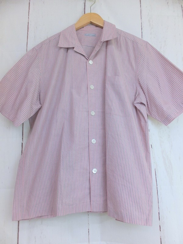 COMME des GARCONS HOMME コムデギャルソン オム 半袖ストライプシャツ