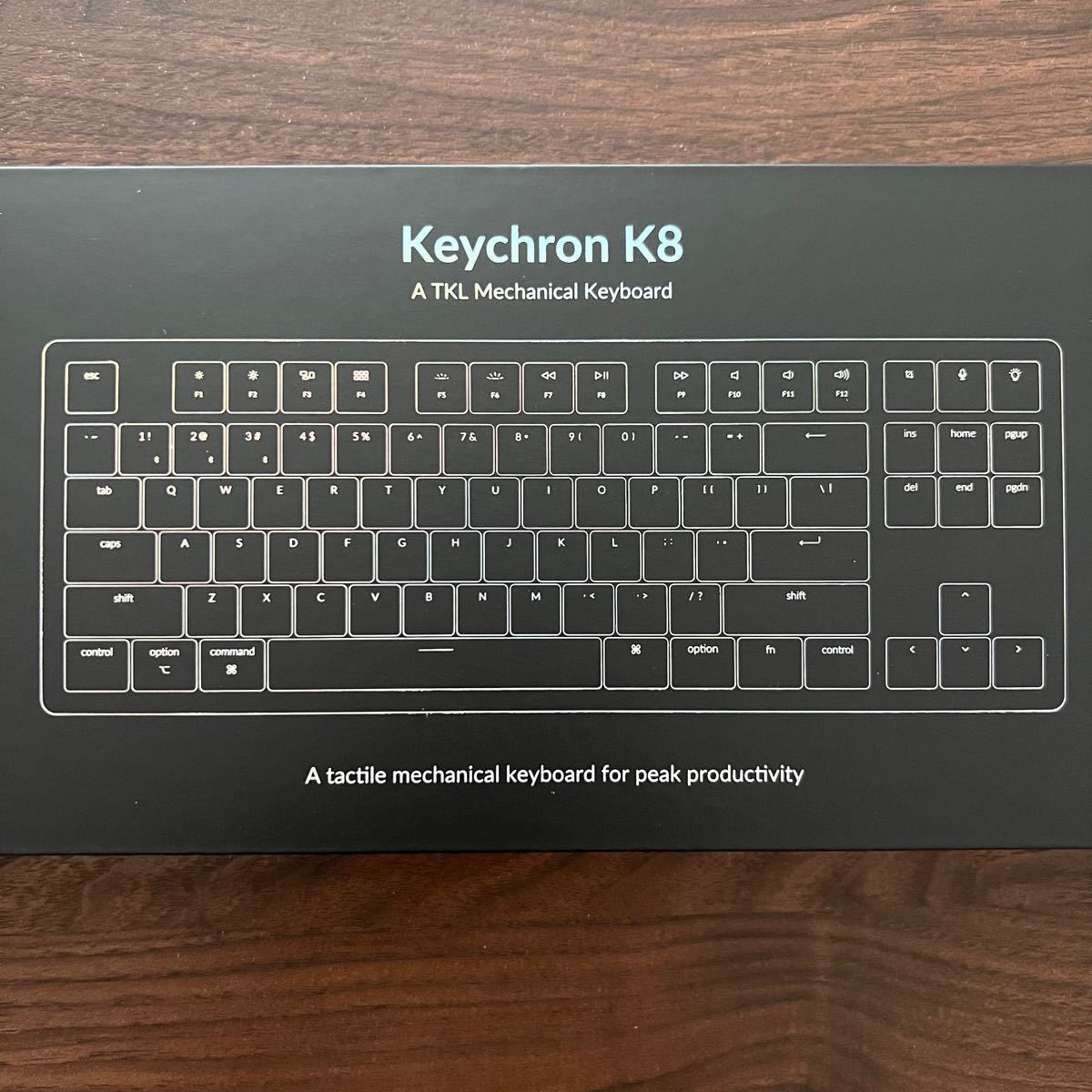 Keychron k8 ワイヤレスメカニカルキーボード 赤軸 rgbバックライト opticalスイッチ us配列 【訳あり】
