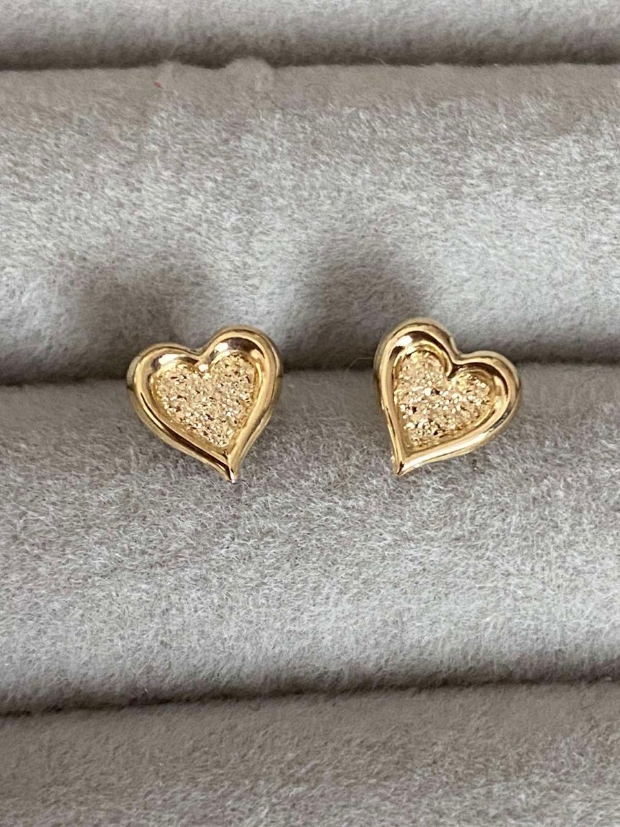 在庫処分大特価!!】 ¥10660円 K18YG 18金 ダブル オープンハート