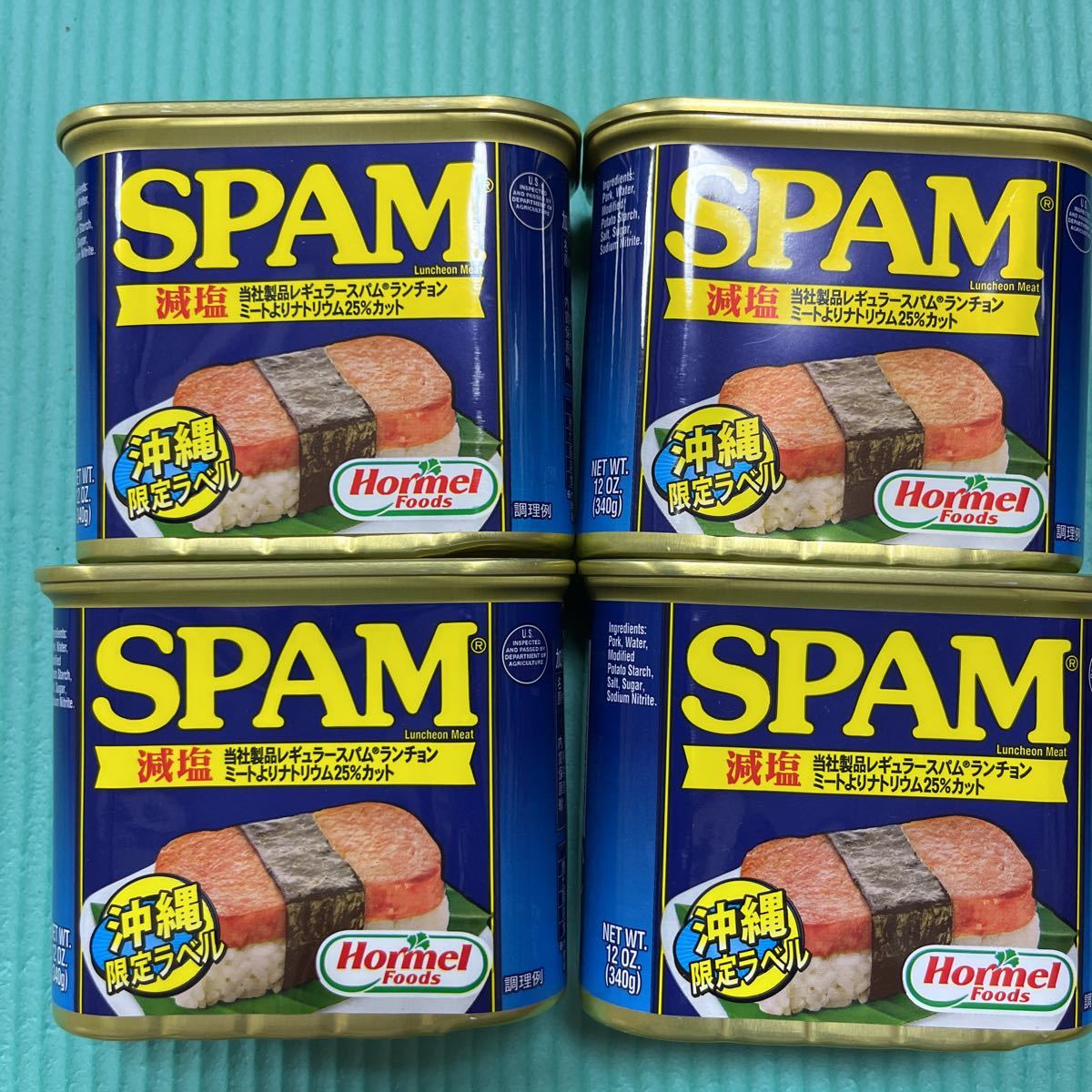 新品登場 SPAM スパム♡ポーク♡減塩♡6缶セット SPAM スパム缶 6缶セット