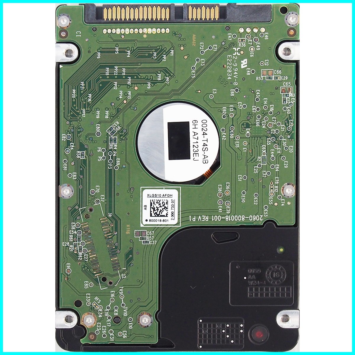 Western Digital WD5000LPLX-08ZNTT0 2.5インチ 7mm SATA600 500GB 1511回 13527時間_画像2