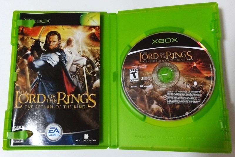 初代Xbox The Lord of the Rings 海外版3点セット ロード・オブ・ザ・リング 動作確認済み 1点ジャンク_画像2