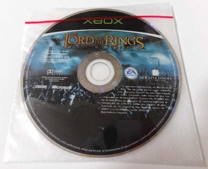 初代Xbox The Lord of the Rings 海外版3点セット ロード・オブ・ザ・リング 動作確認済み 1点ジャンク_画像5