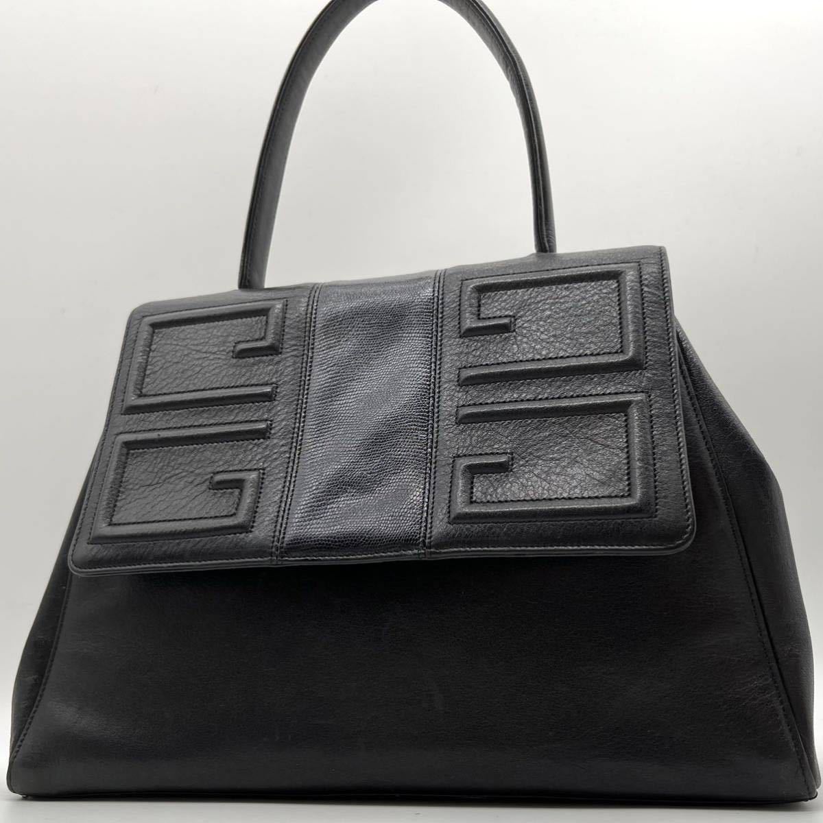 1円〜【美品】ジバンシイ ジバンシー GIVENCHY ハンドバッグ 手提げ