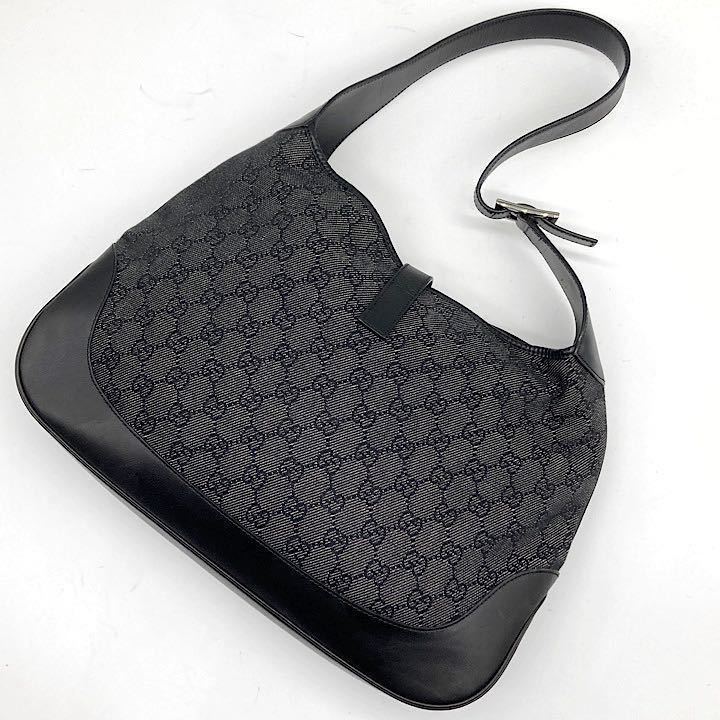 1円 超極美品 GUCCI グッチ ジャッキー ワンショルダーバッグ