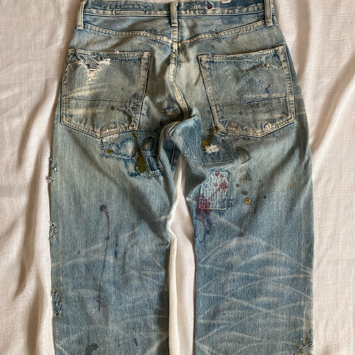 KAPITAL キャピタル ヴィンテージ加工 ダメージ加工 デニム KAPITAL キャピタル ヴィンテージ加工 ダメージ加工 デニム