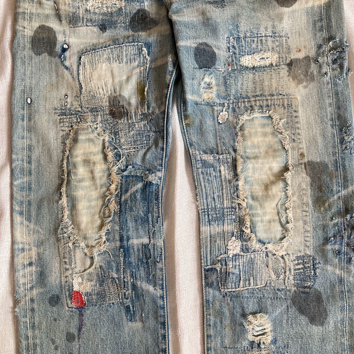 KAPITAL キャピタル ヴィンテージ加工 ダメージ加工 デニム KAPITAL キャピタル ヴィンテージ加工 ダメージ加工 デニム