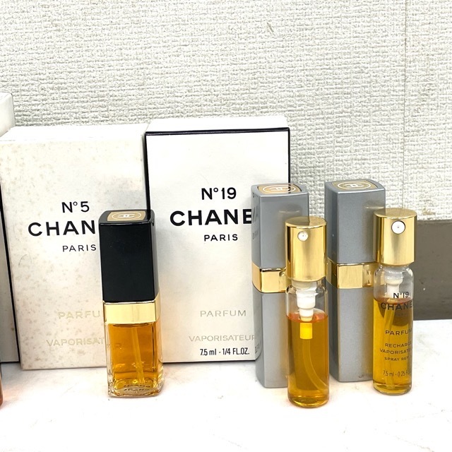 香水CHANEL No.19 No.5 香水 8点セットコスメ・香水・美容-agtckuwait.com