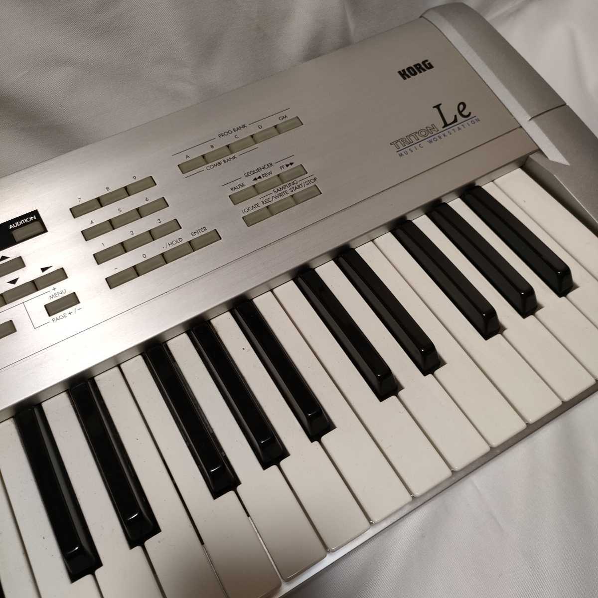 KORG TRITON Le 61 シンセサイザー キーボード 電子ピアノ 61鍵(コルグ)｜売買されたオークション情報、yahooの商品情報をアーカイブ公開  - オークファン（aucfan.com）