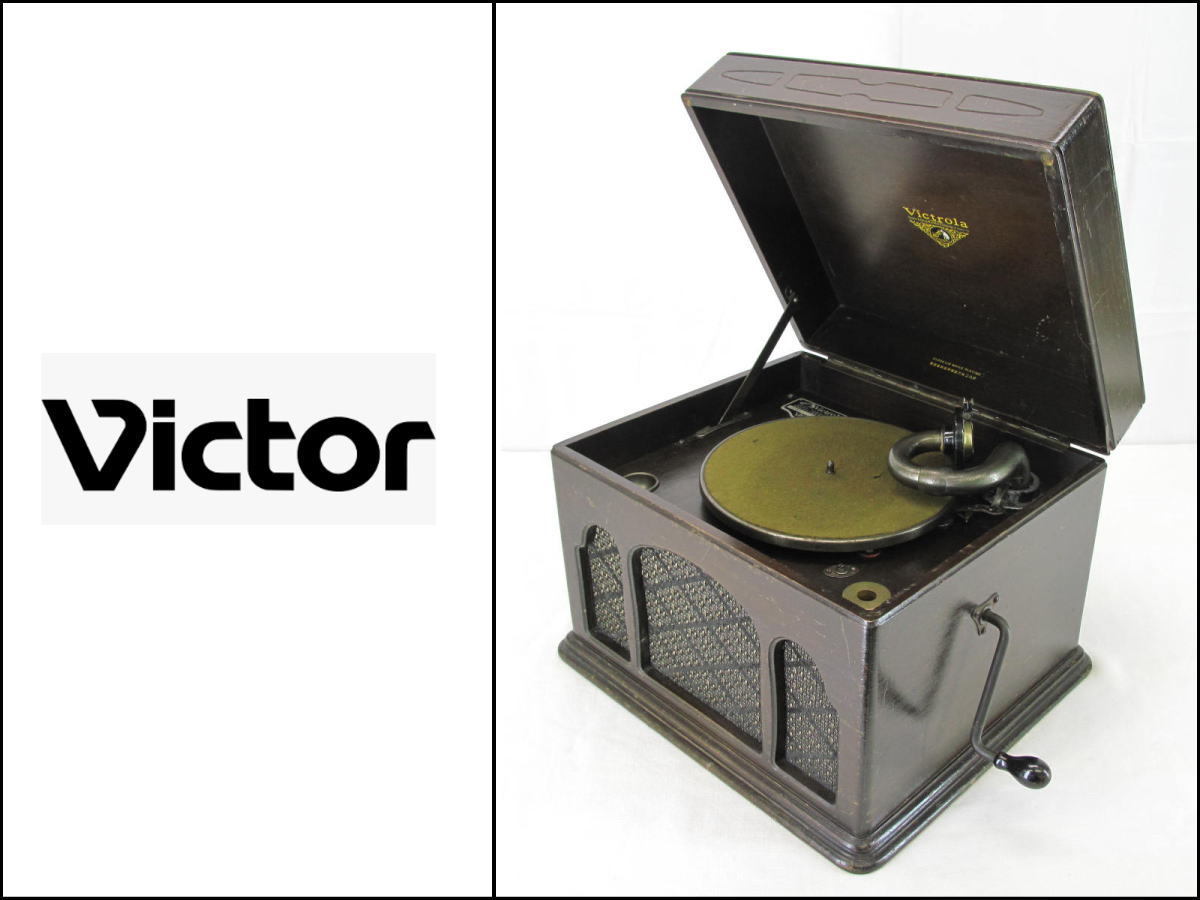 □Victor/ビクター□Victorola□蓄音機□J1-50□18334□現状□ www