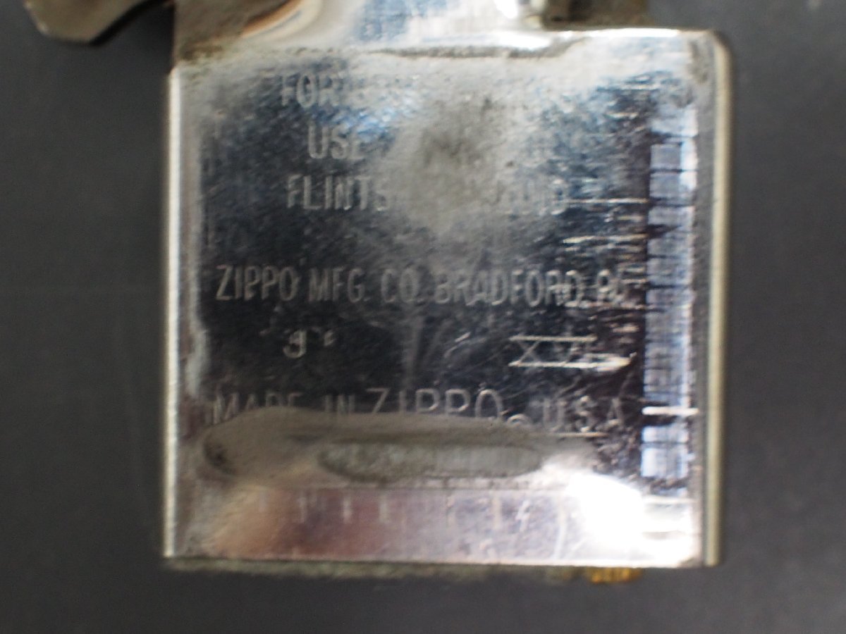  rare thing emblem bar ga girl windy monogram Zippo -ZIPPO 2000 year case K. XVI 2000 inside unit J. XVI
