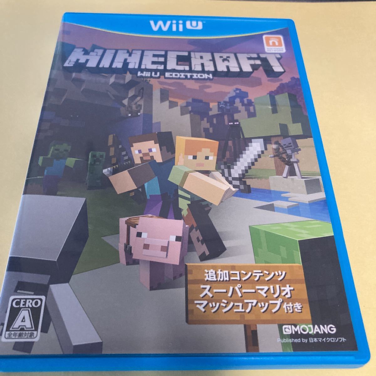 MINECRAFT: Wii U EDITION 美品