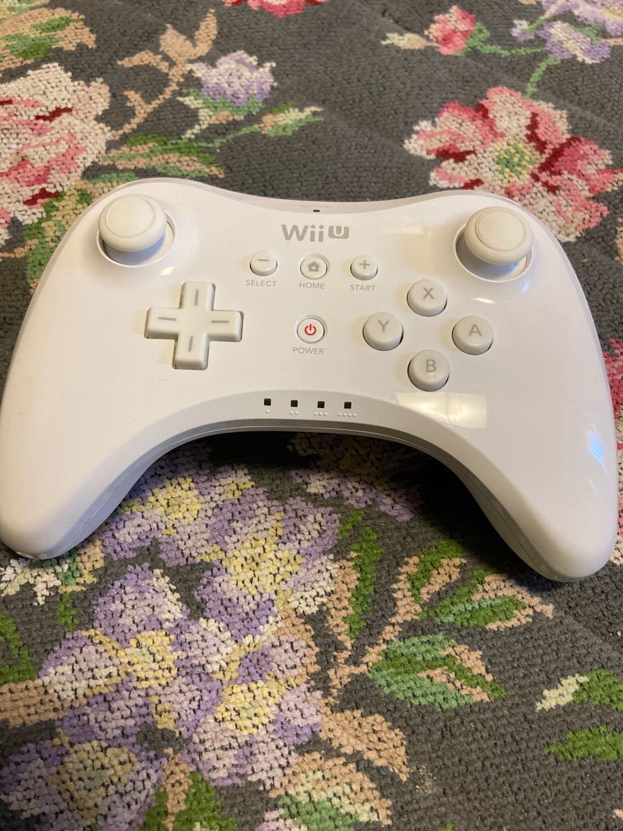 WiiU Proコントローラー シロ