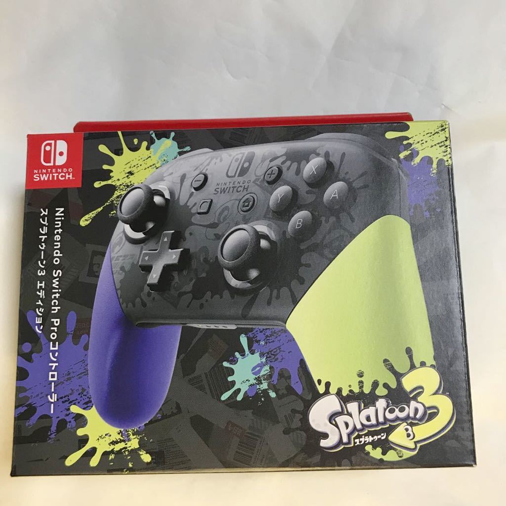 格安店 Switch プロコン スプラトゥーン3 未開封 3broadwaybistro.com
