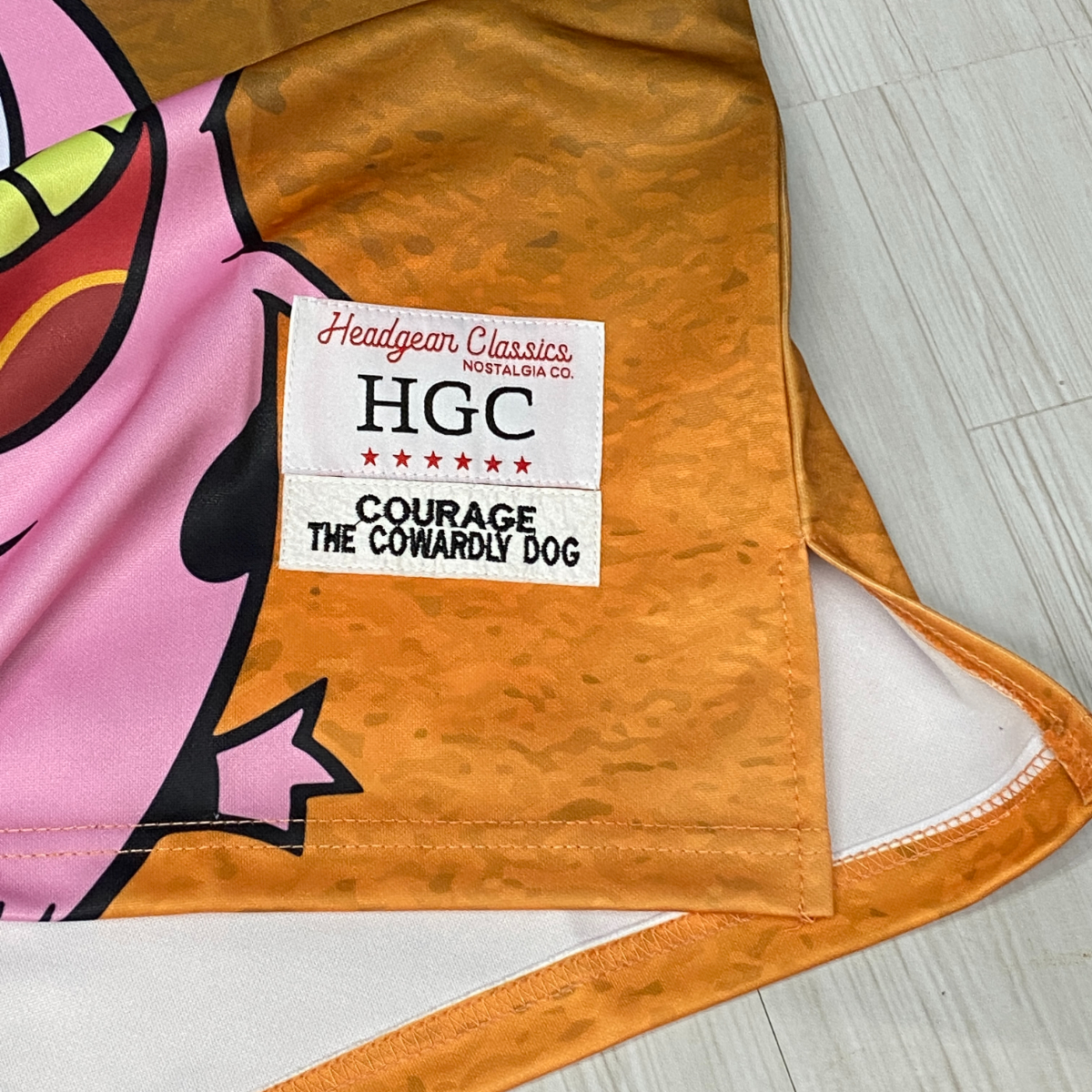 USA正規品 【2XL】 Headgear Classics ヘッドギアクラシックス COURAGE カーレッジくん アメコミ カートゥーンネットワーク (HGC19)_画像3