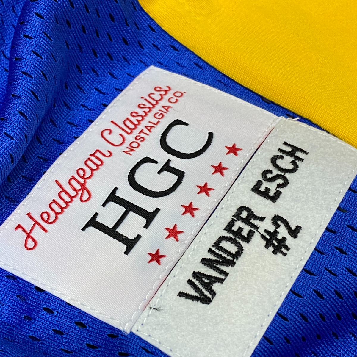 USA限定 【L】 Headgear Classics ヘッドギアクラシックス 復刻 Vander ヴァンデル エッシュ HS フットボールジャージ SAVAGES (HGC28) NFL_画像4