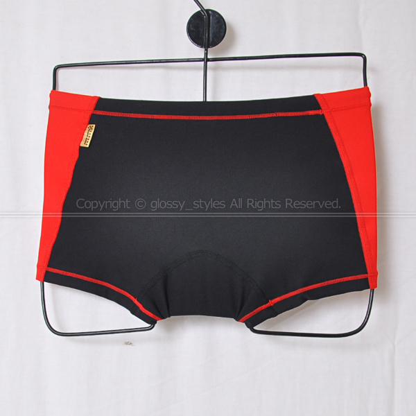 K1700-38# new goods box attaching mizuno Mizuno EXER SUITS Exa - suit Short spats practice for .. swimsuit box 85RP30096 black × red SS