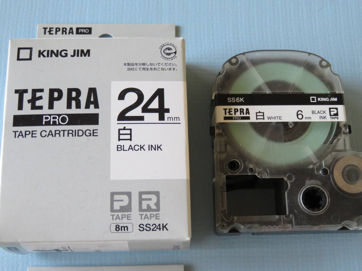 ◆TEPRA　テプラプロ　ラベルライター 　SR520　KING JIM　キングジム　テープ付◆